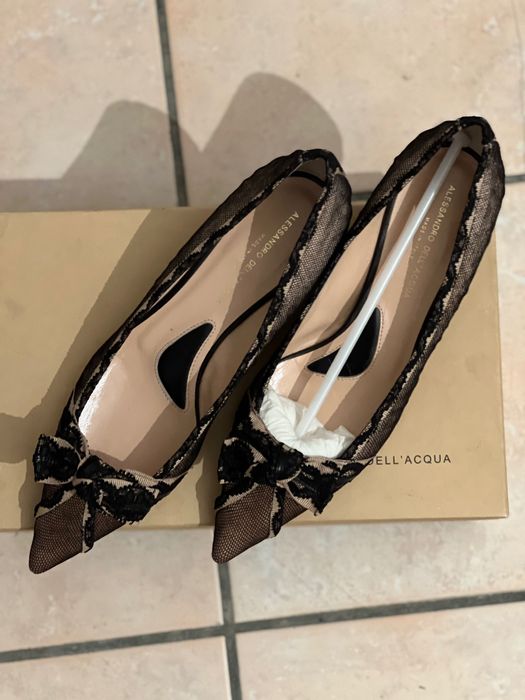 Невероятно утонченные туфли Alessandro Dell'acqua