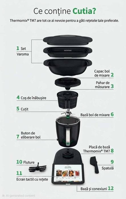 Thermomix TM7 NOU - SIGILAT!