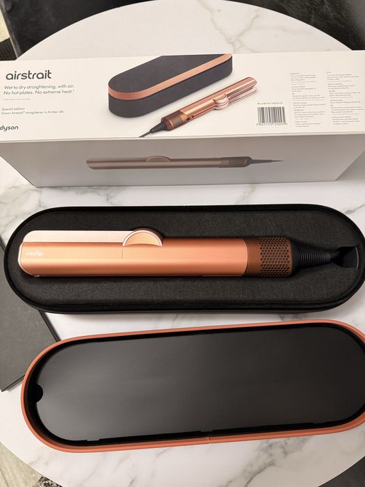 Dyson Airstrait Amber silk/Pink champagne