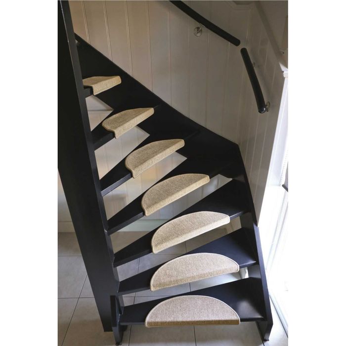 Немски самозалепващи се стелки за стълби 15 броя, бежави или черни