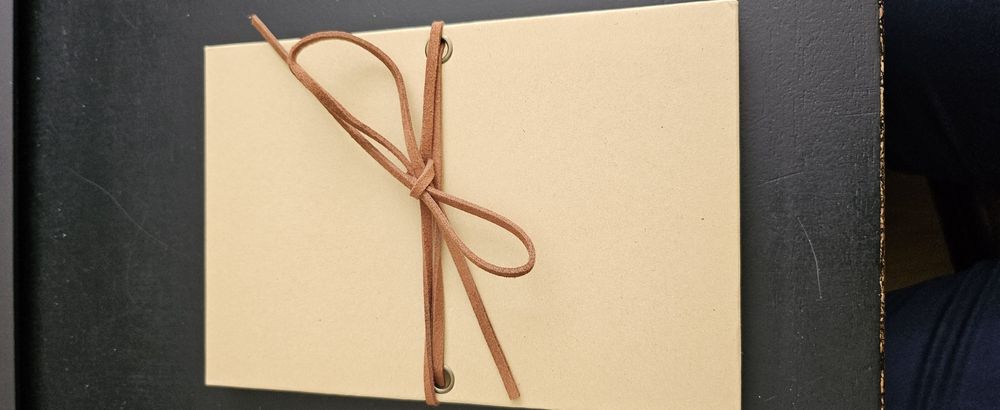 Крафт албум тип акордеон + стикери