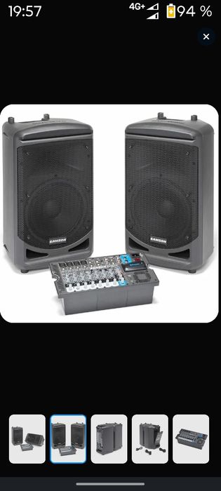 Samson xp 1000 2x500 watt