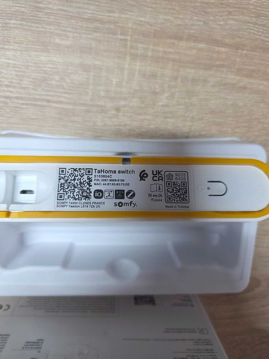 Unitate de comanda Somfy Tahoma Switch DIY