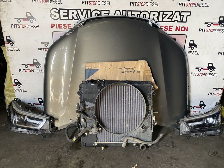 Fata Completa Bot Complet Toyota Hilux 2.4d 2017 2018 2019 2020 2021 2022 2023 2024 Bara Capota Trager Radiatoare Far Faruri Aripa