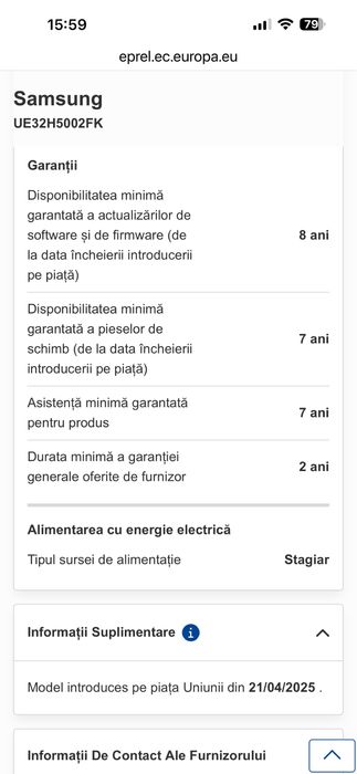 Televizor samsung  nou