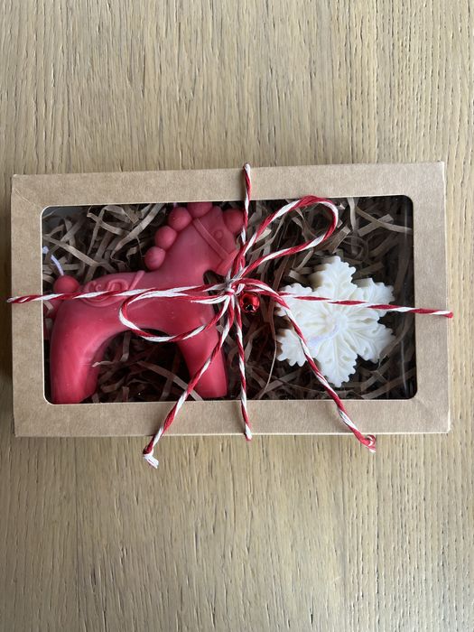 Свечи новогодние «лошадка»