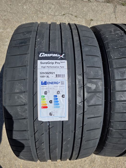 Anvelope noi de vara 285/35R21 325/30R21 GripMax SureGrip clasa A ud