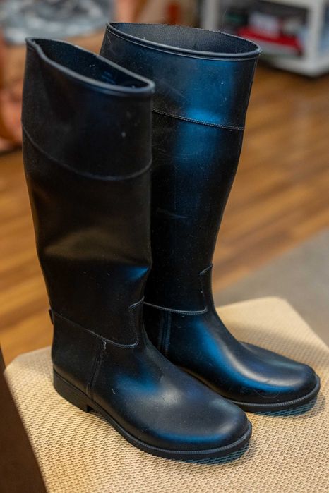 Гумени Ботуши 35 номер черни нови 35 лв