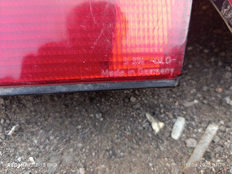 Габаритные Фары на БМВ 34 универсал