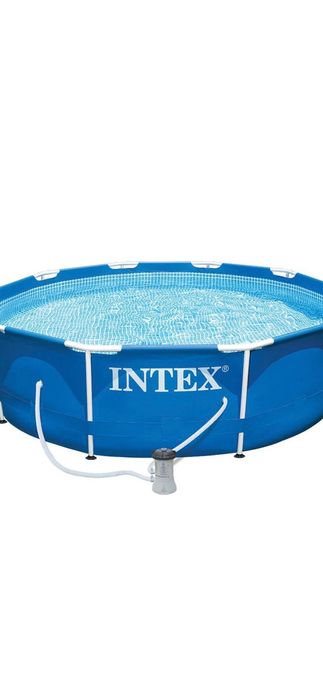 Intex басейн с метална рамка