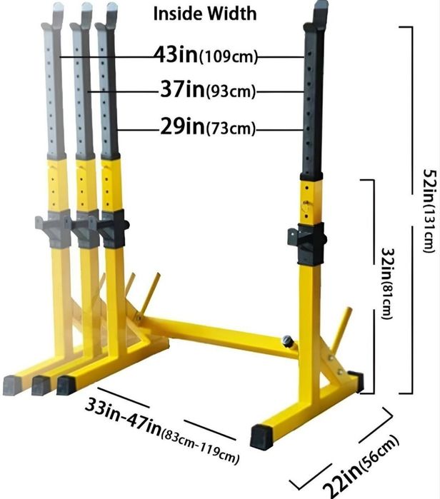 Стойка для штанги Штанга подставка (регулируемый)