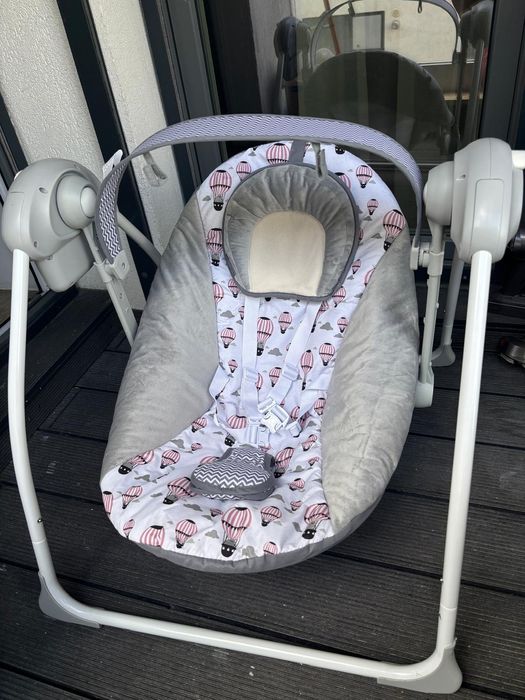 Leagăn balansoar șezlong bebeluși kinderkraft pliabil electric