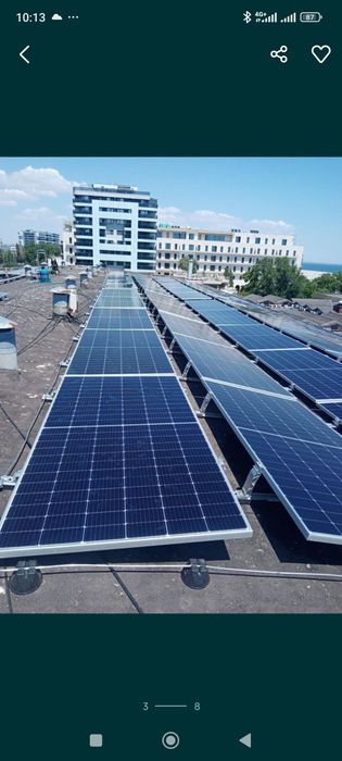 Spălare,curățare a panourilor fotovoltaice