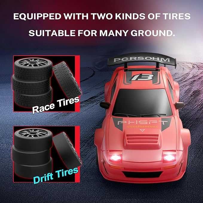 ACAMMZAR Дрифт количка с дистанционно управление, 1:24 20KM/H 4WD