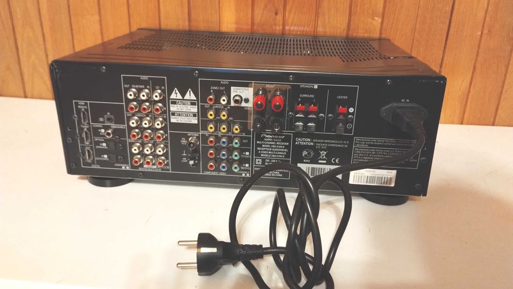radio receiver Pioneer vsx519 amplituner hdmi optic coax