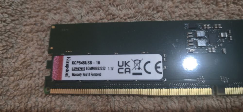 Memorie Ram Kingston KCP548US8-16 16GB DDR5 4800MHz CL40
Memorie Kin