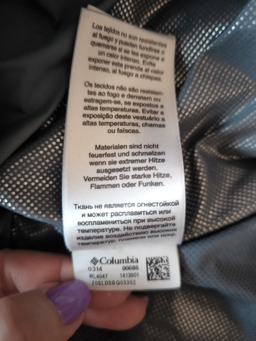 Geaca Puf si pene Columbia Lay D Down Omni-Heat S