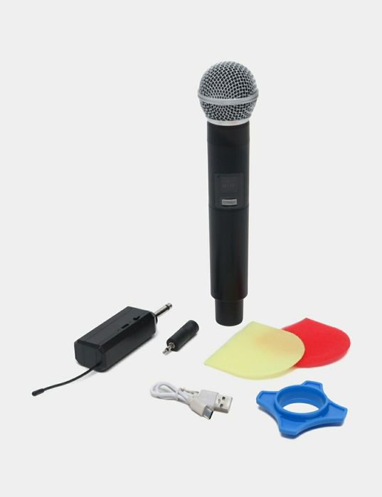 Mikrafon Профессиональный универсальный микрофон 6,35 мм+адаптер