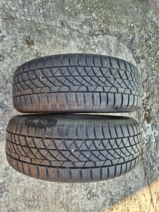 2бр зимни гуми Ханкок/ 185-60-15/ 2018г/ 7мм грайфер/