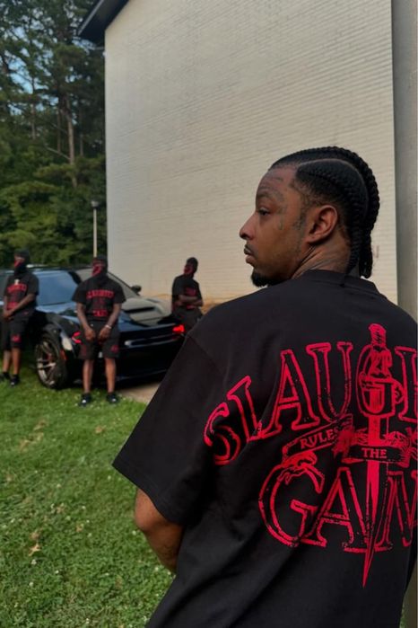 Футболка Corteiz x 21 Savage