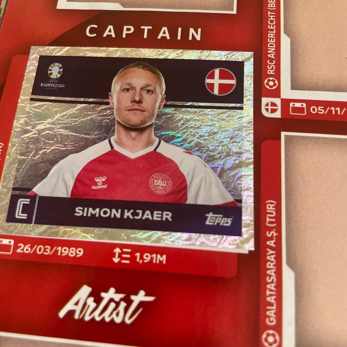 Euro 2024 topps Албум