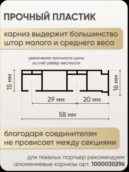 Карниз потолочный