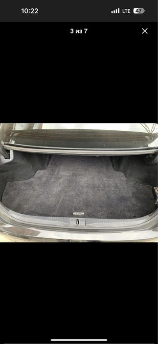 Lexus Gs190 коврик в багажник
