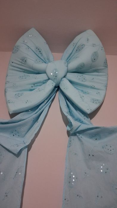 Funda mare bleu cu paiete!