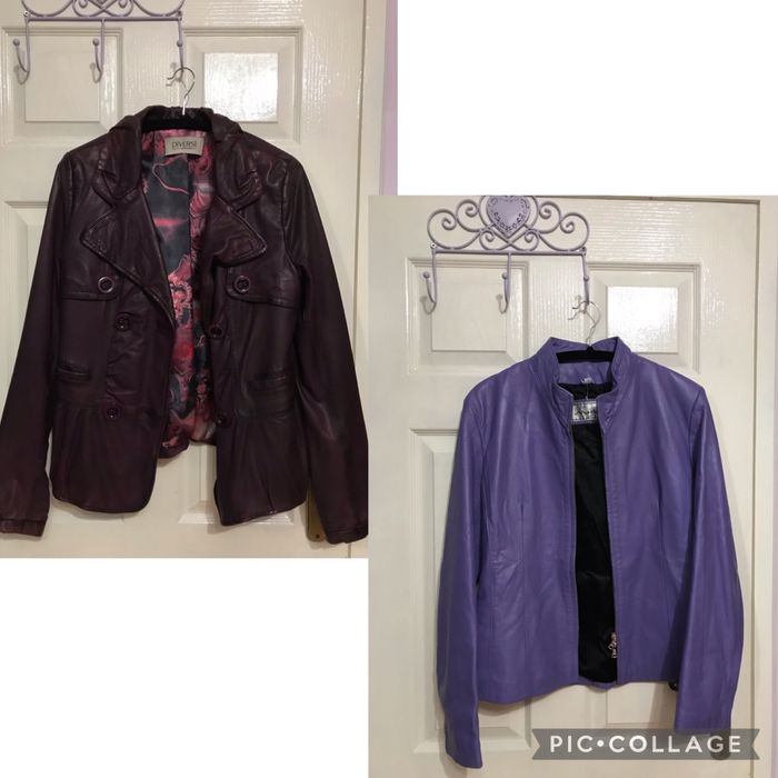 Кожени дамски якета