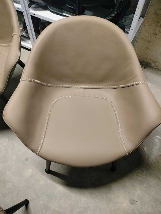 Трапезни столове естествена кожа висок клас