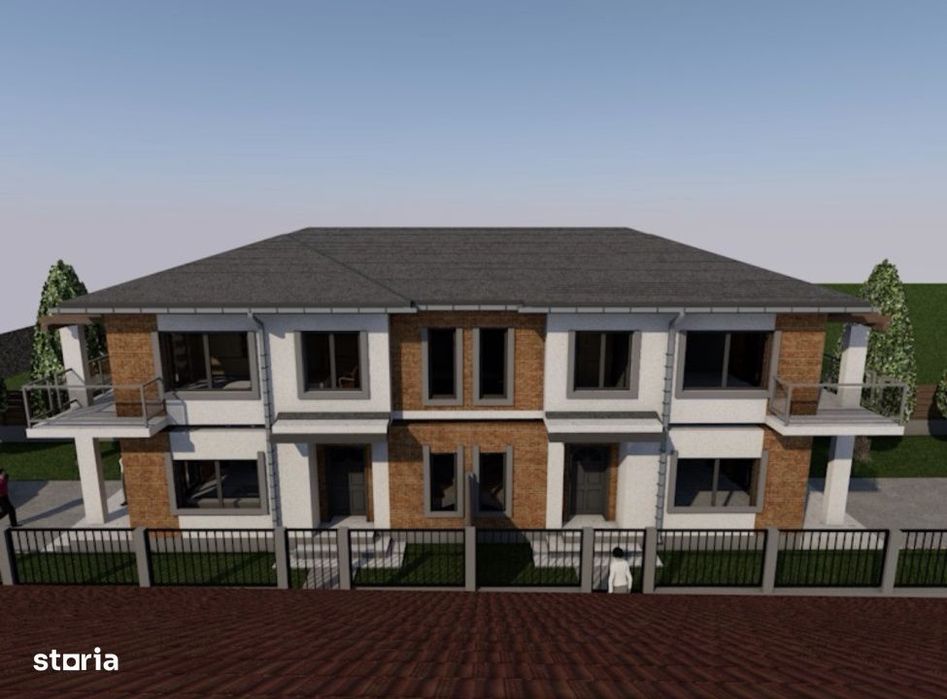 Casa NOUA | tip DUPLEX 110mp UTIL | 300mp TEREN | Tauti | SEMIFINISAT