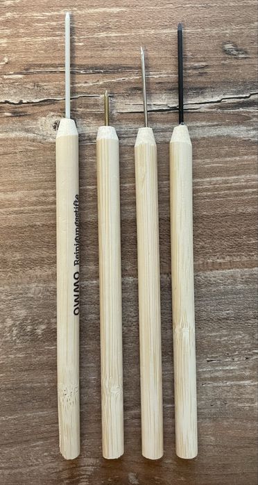 Set ustensile / creioane pentru curatare monede