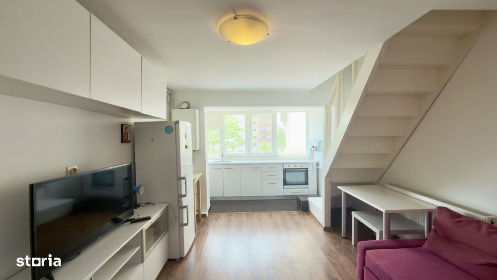 VANZARE | Apartament 2 Camere tip Mansarda, pe 2 Niveluri – Metrou M