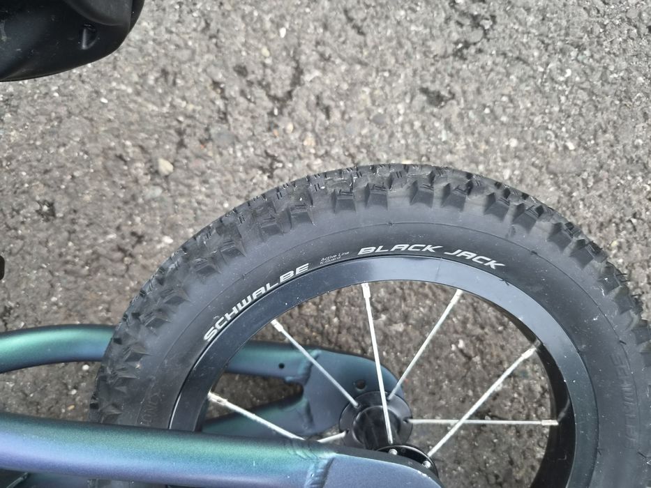 Bicicletă de echilibru copii SCOTT Walker RC 12" – stare excelentă