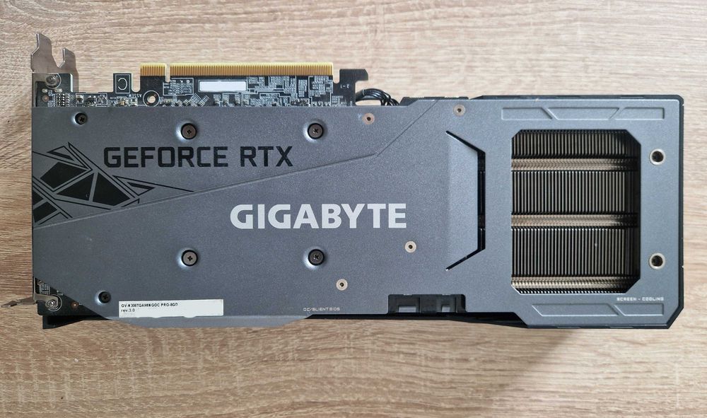 Placa video Gigabyte RTX 3060 Ti OC 8G LHR - rev 3.0