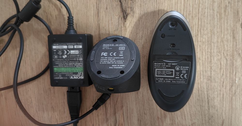 Sony Vaio Bluetooth Laser Wireless Mouse VGP-BMS77