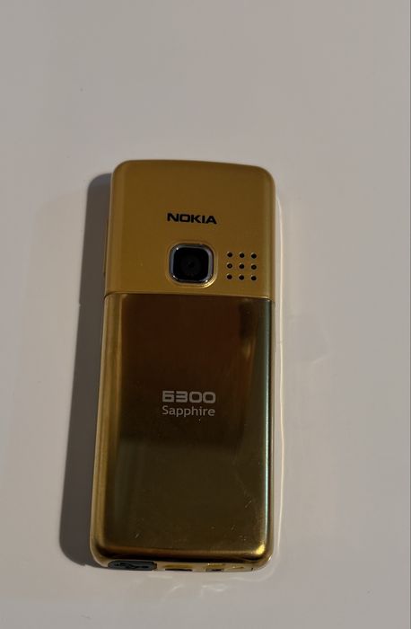 Telefon Nokia 6300 Auriu, carcasă metalică
