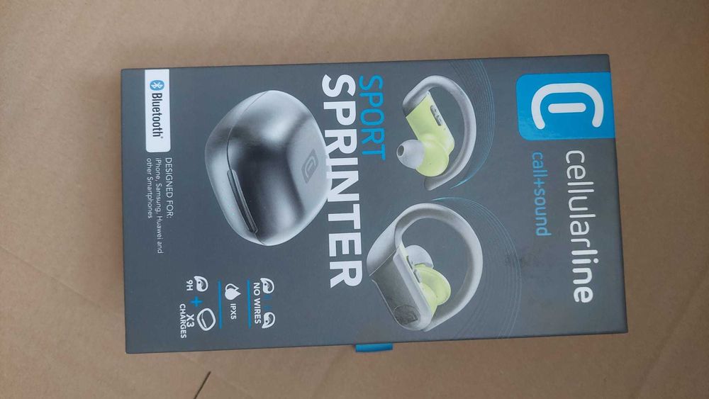 Cellularline - Sprinter Bluetooth 5.0 HiFi стерео слушалки с микрофон