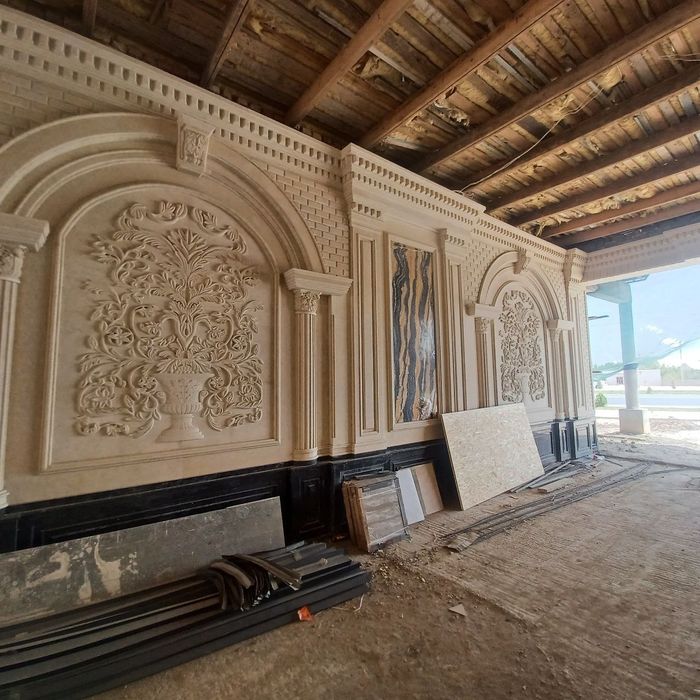 Granit travertine sokol fasat