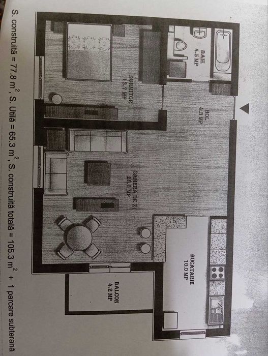 Proprietar - Apartament de 2 camere în complexul rezidențial Jupiter