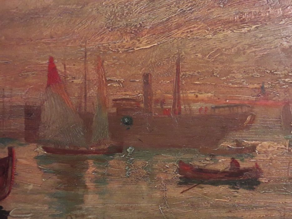 Tablou, Dimitrie Florian (Dobosariu) - Peisaj marin deosebit