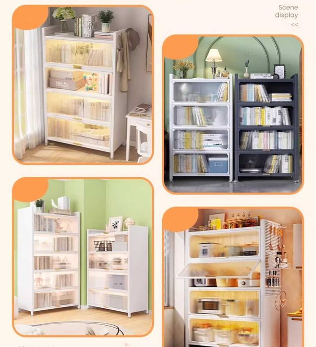 Книжный шкаф-полки для дома/Kitoblar uchun shkaf-javonlar/Полки и шкаф