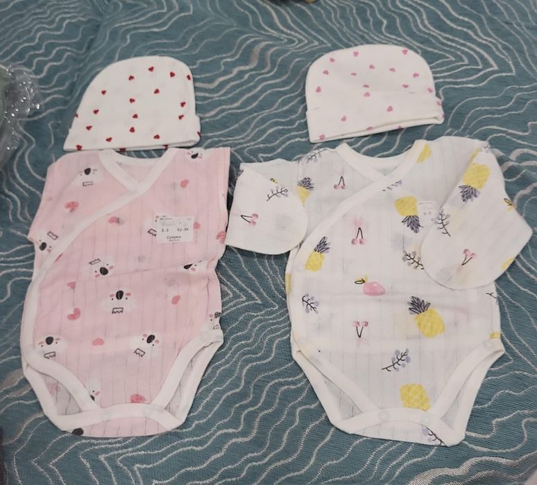 Новые вещи для новорожденных