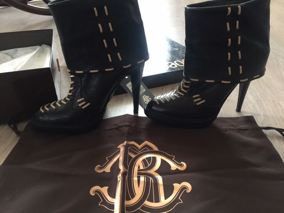 Roberto Cavalli сапоги оригинал кожа