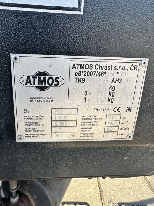 Motocompresor Atmos PDP35 5 m3