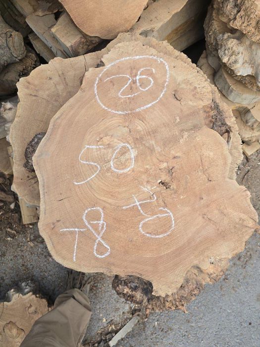 Продажа слэбов дерева