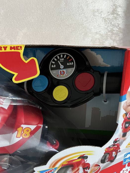 Prima mea motocicleta cu telecomanda, Bburago