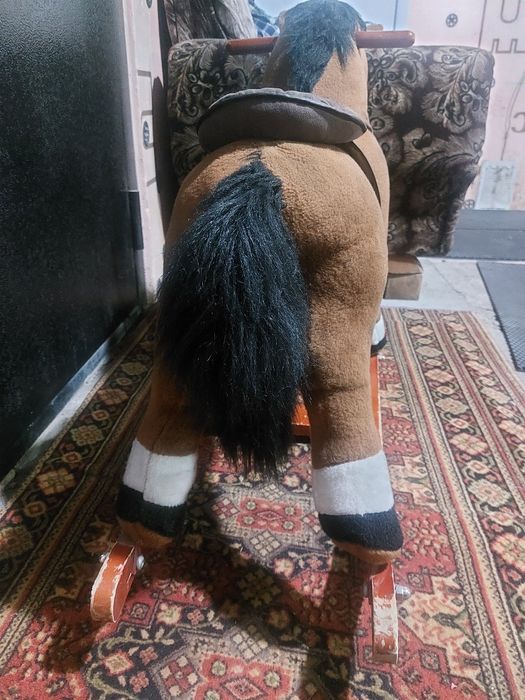 Детская лошадка качалка