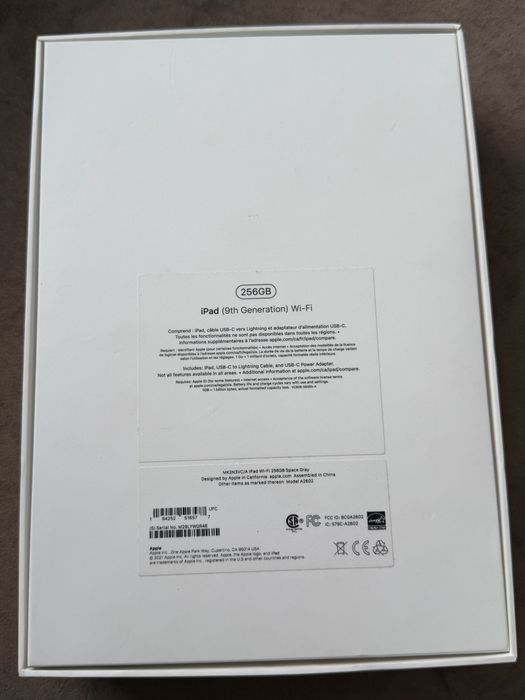 Ipad 9 -256gb fullbox