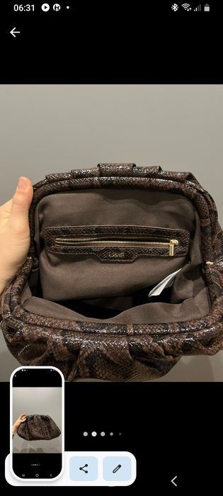 Сумка клатч lime